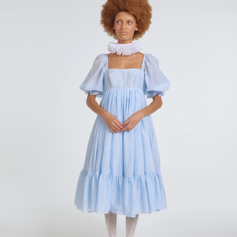 Selkie Water Baby Silk Organdy French Puff 1X NWT